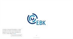 Desktop Screenshot of ebk-gruppe.com